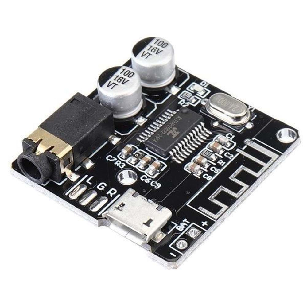 Arduino ARD-MDL 893 RC-10123 VHM-314 Bluetooth Amfi Kablosuz Ses Alıcı Modülü