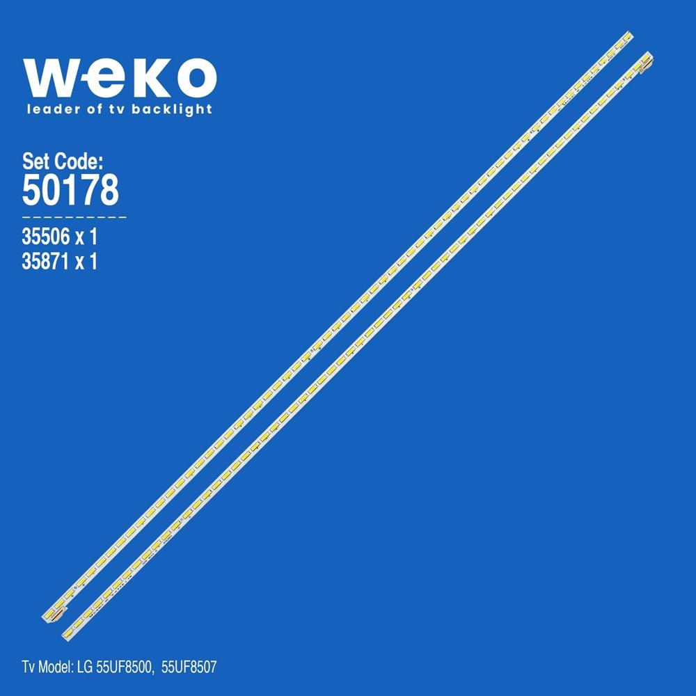 Weko WKSET-5178 (55UF8500) (55UF8507) 35506X1 35871X1 55