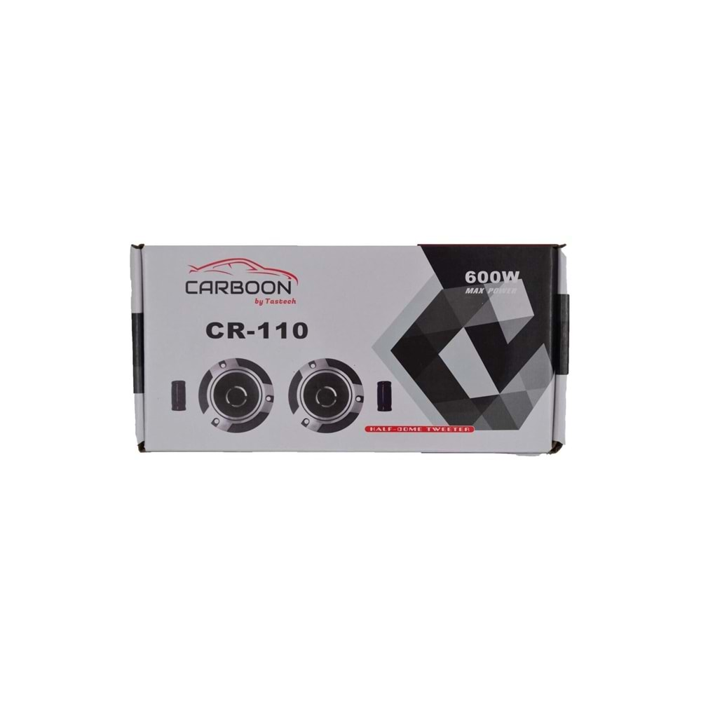 Carboon CR-111 200W Rms Power 10 CM Tweeter 2 Li Takım Halinde