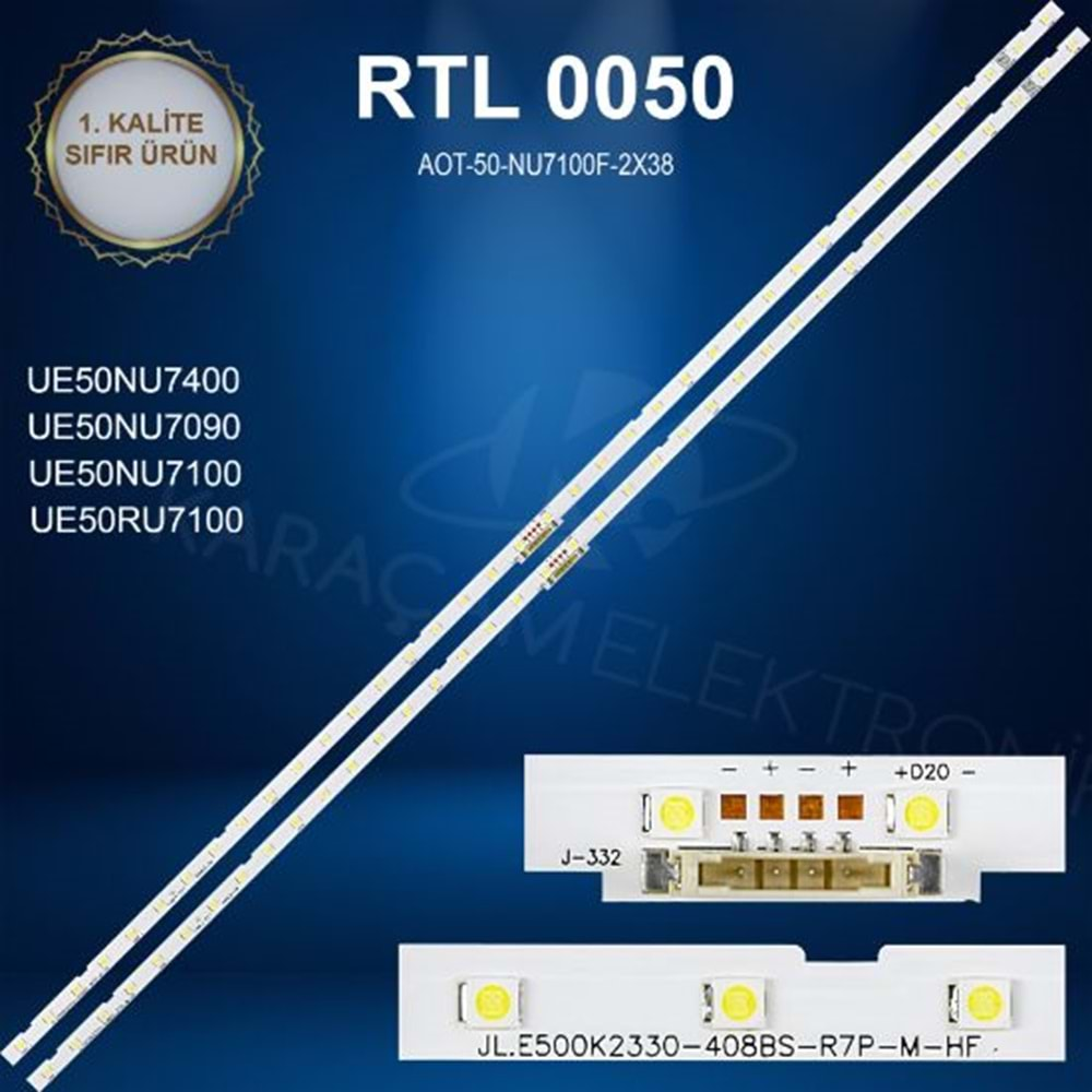 RTL-0050 (SET-2296) Samsung 50 /SAMSUNG UE50NU7100 LED BAR , SAMSUNG UE50RU7100 LED BAR , SAMSUNG UE50NU7400 LED BAR, SAMSUNG UE50NU7090 LED BAR