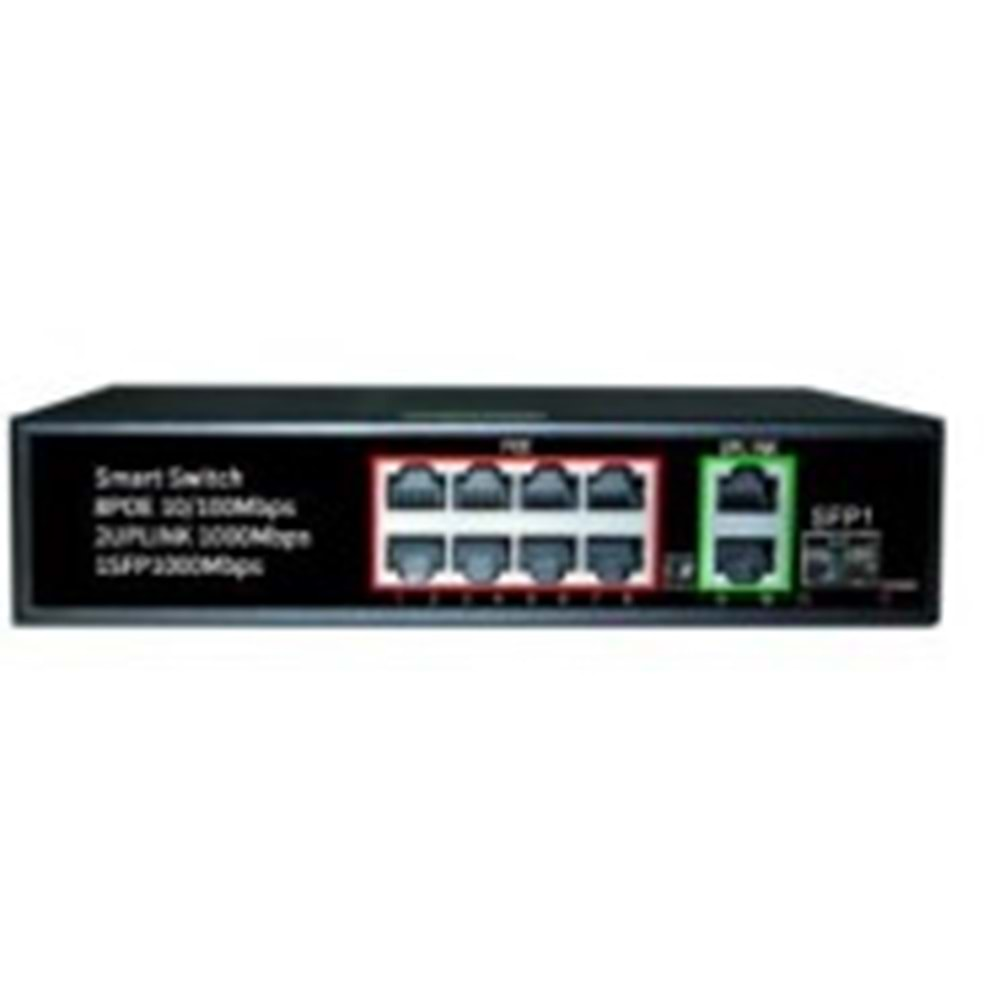 Ironstar 1011B 8+2+1 SFP Gigabit 10/100 Poe Switch