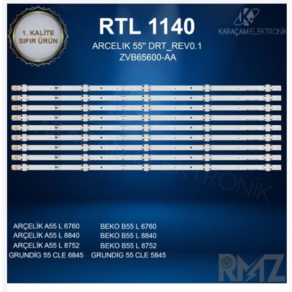 RTL-1140 (SET-2204) MLD478x9 Arçelik 55