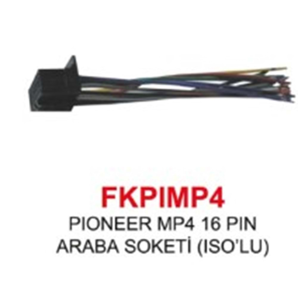 Swat FKPIM4 Pioneer MP4 16 Pin İsolu Oto Soket