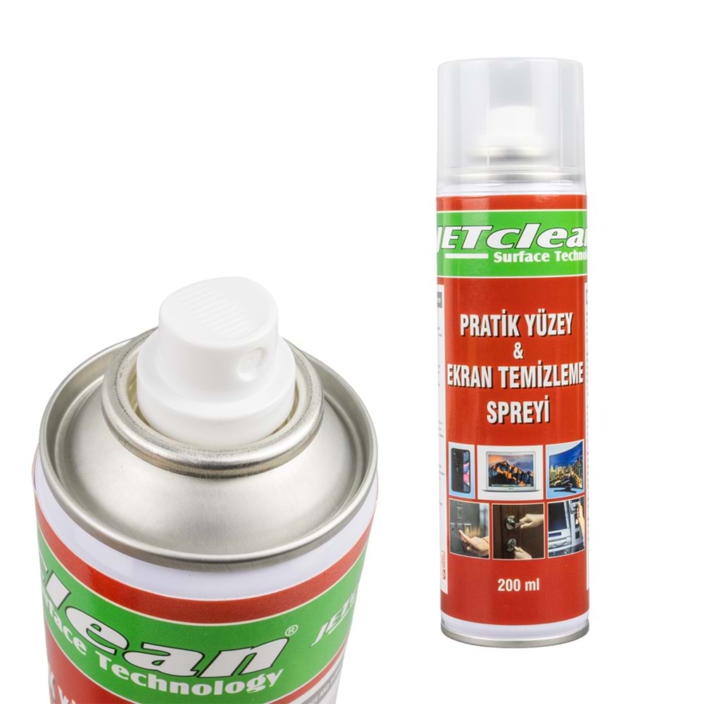 Jetclean 24841 200ml Pratik Yüzey Ve Ekran Temizleme Spreyi