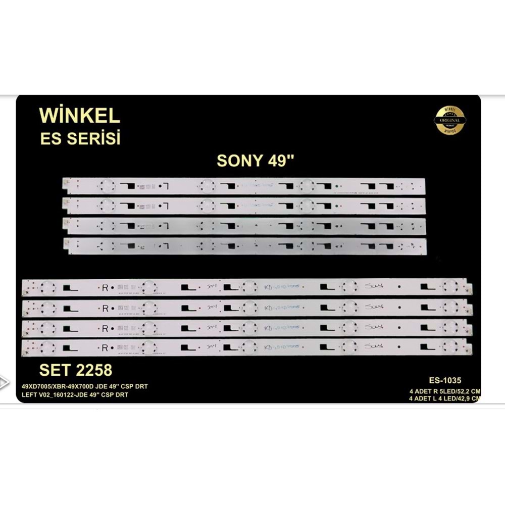 Winkel SET-2258 Sony 49