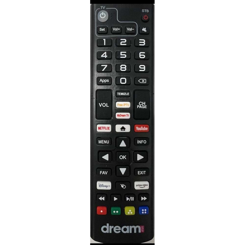 Maza-Mapp 1747 Dreamstar İ1 İ3 Uydu Kumandası