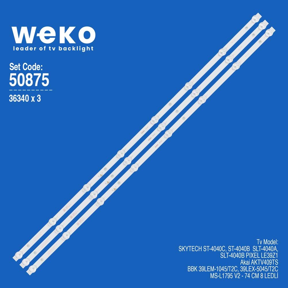 Weko Wkset-5875 Skytech 40