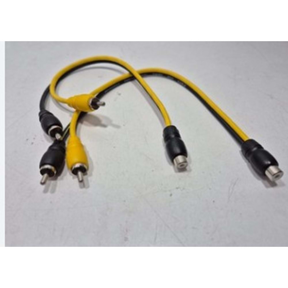 Soundmax SX-2M1F Y Kablo 2 Erkek-1 Dişi - 5 Li Paket Halinde