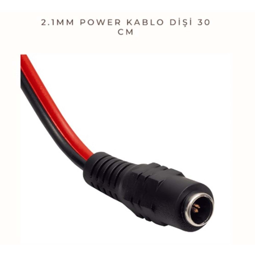 Forline FL0079 2.1mm Power Dişi Kablo - Adet