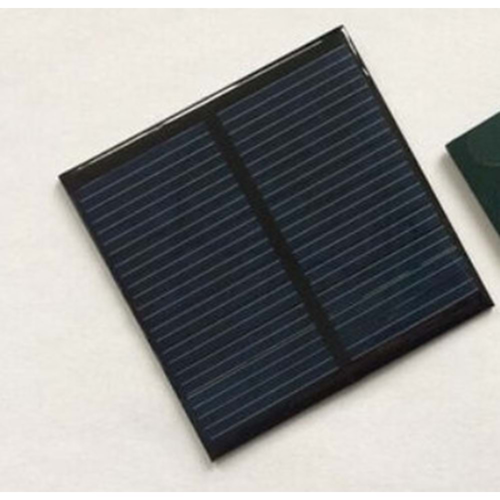 1.5 Volt 250 mA Güneş Paneli - Solar Panel 52x52 mm