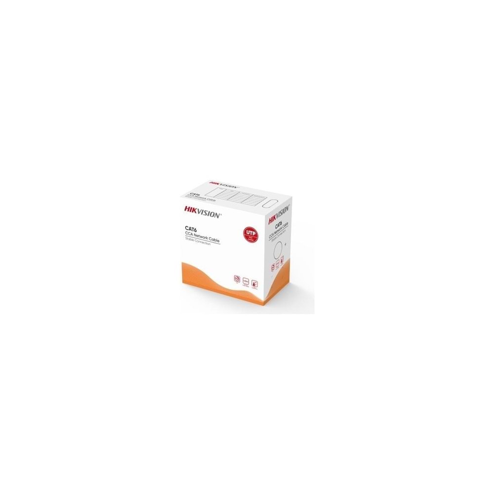 Hikvision DS-1LN6UU/CCA CAT6 U/UTP 305 m Network Kablosu - Metre