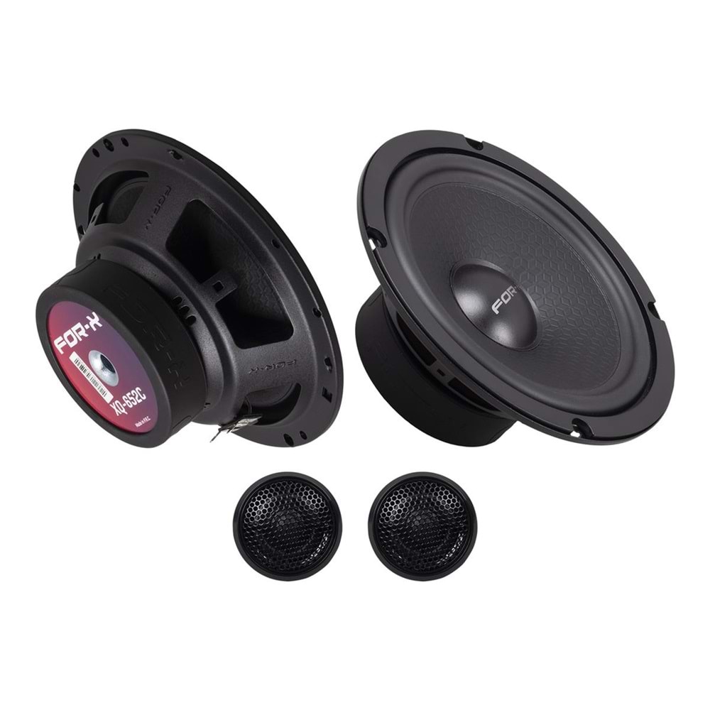 For-X XQ-652C 16cm 100W Max Power Komponent Hoparlör Seti