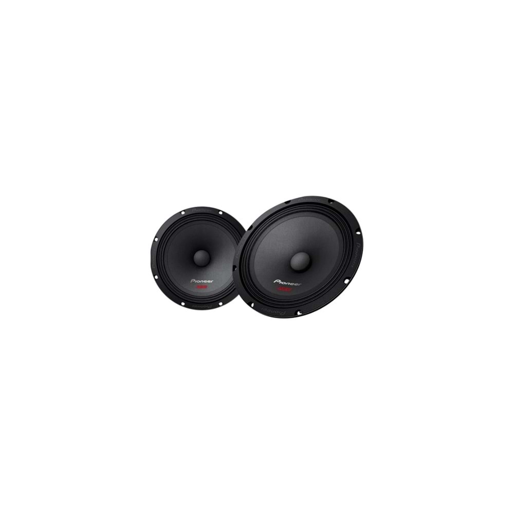 Pioneer TS-M1610PRO 300 Watt Max Power+100 Watt RMS Power 16cm Oto Hoparlör 2 Li Paket Halinde