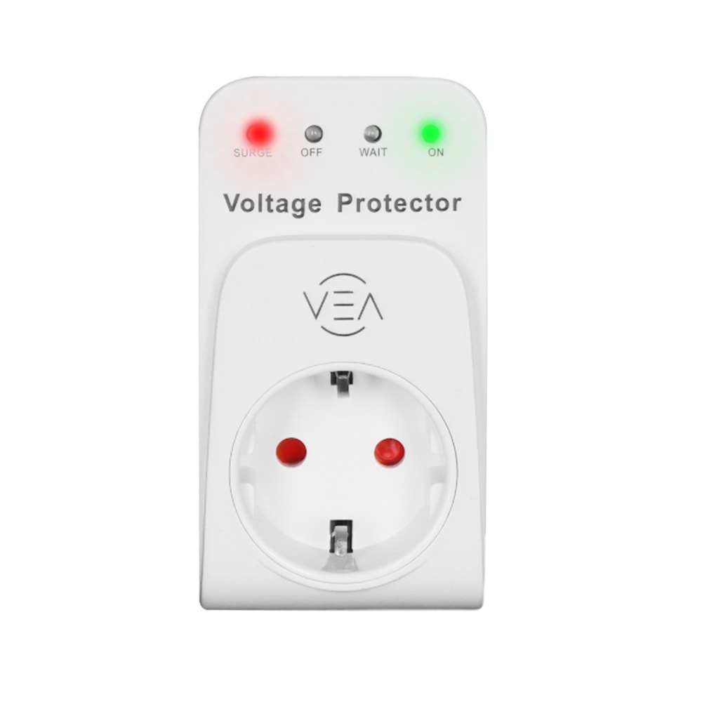 Vea VE-25531 15A 3520W Tekli Aşırı Yüksek Gerilim Akım Korumalı Priz