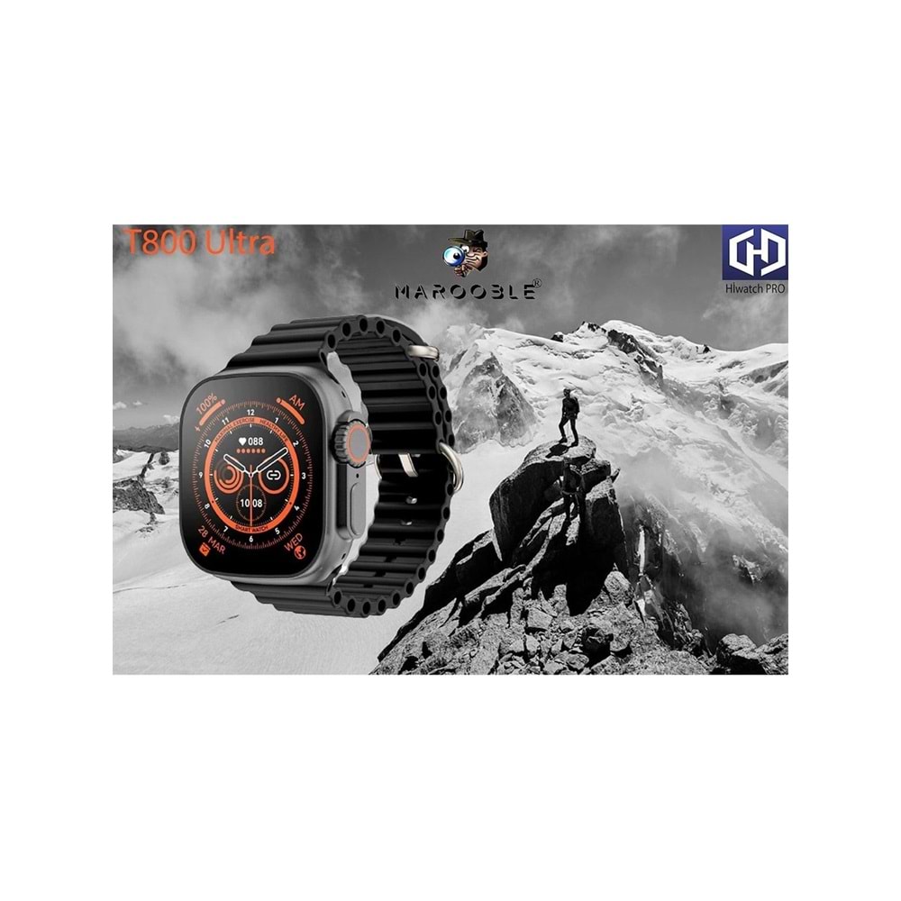 Newro T800S 44mm Bluetooth Çağrı Watch 7 Ultra Akıllı Saat