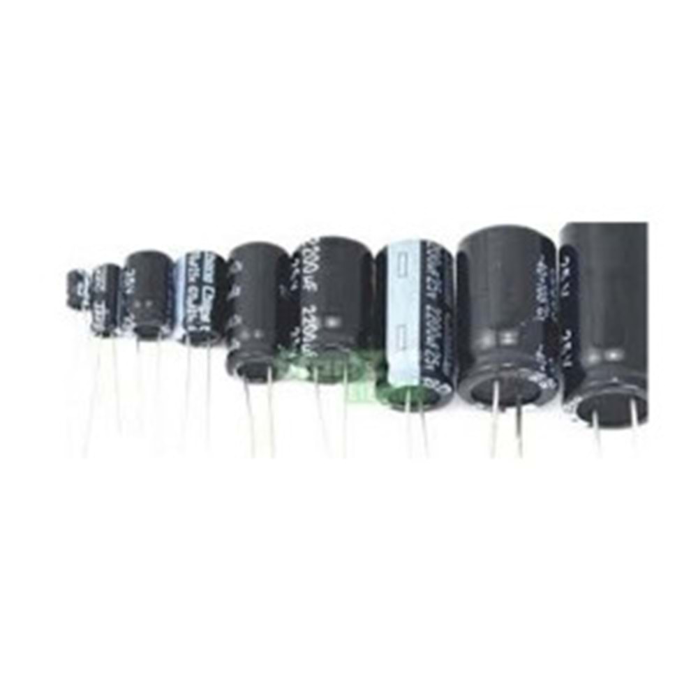 270MF 35V Kutuplu Kondansatör 4 Lü Paket Halinde