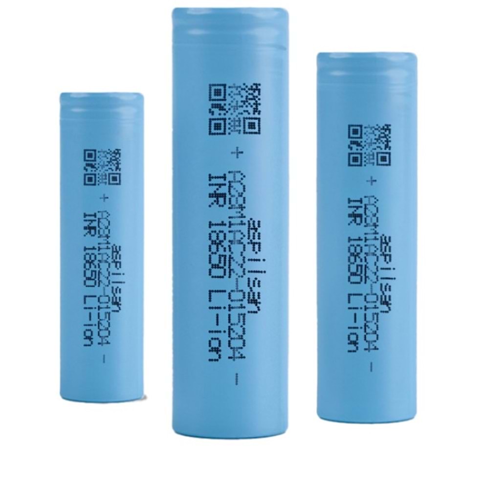 Aspilsan A28 INR18650 3.7 Volt 2800 mAh Başlıksız Lityum Pil