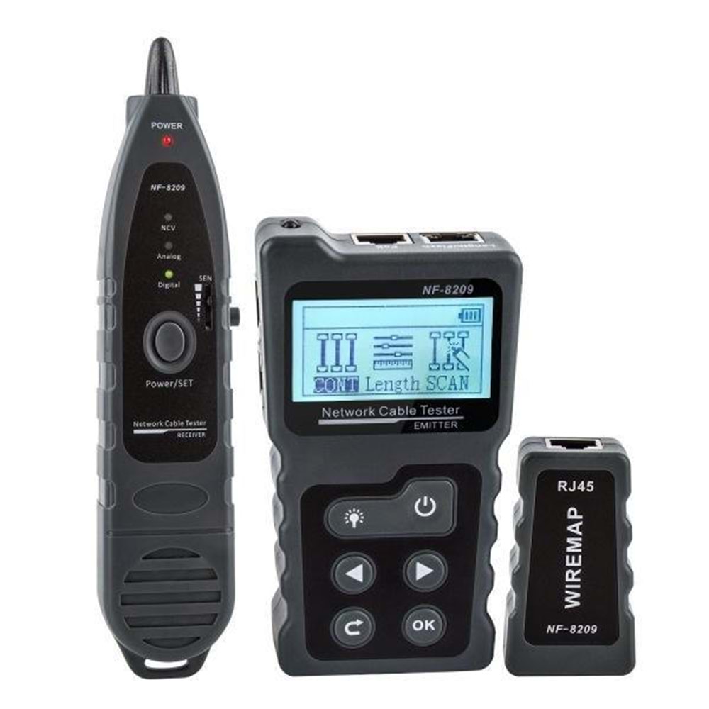 Noyafa NF-8209 Kablo Test Cihazı