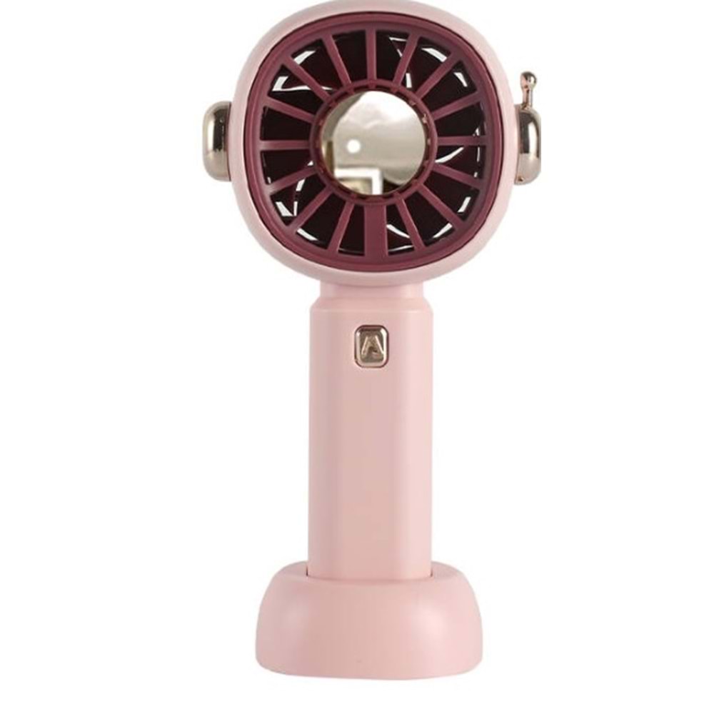 Zore ZB102 Mini Vantilatör Portatif El Fanı Pembe