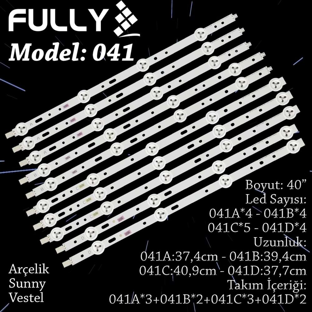 Fully SET-041 Arçelik 40