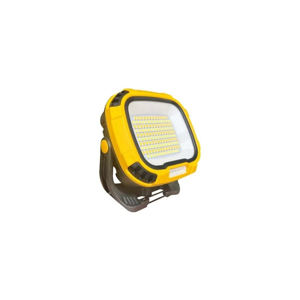 Cevval W892 Çok Fonksiyonlu Şarj Edilebilir Lamba LED Çalışma Lambası 4000K-7000K(Powerbank)