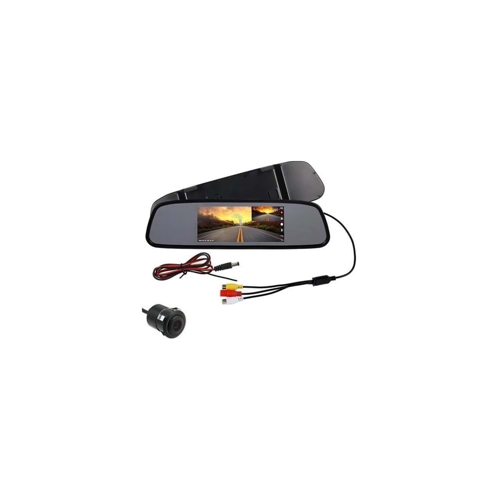 Twogo AH-404 Dual Lens Flaşlı DVR Super HD 1296P Araç içi Kamera