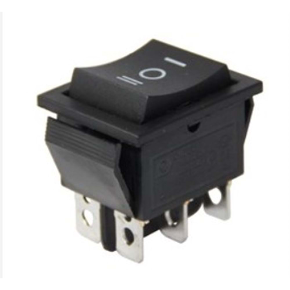 IC-110 Geniş Işıksız 6 Pınlı Yaylı Anahtar