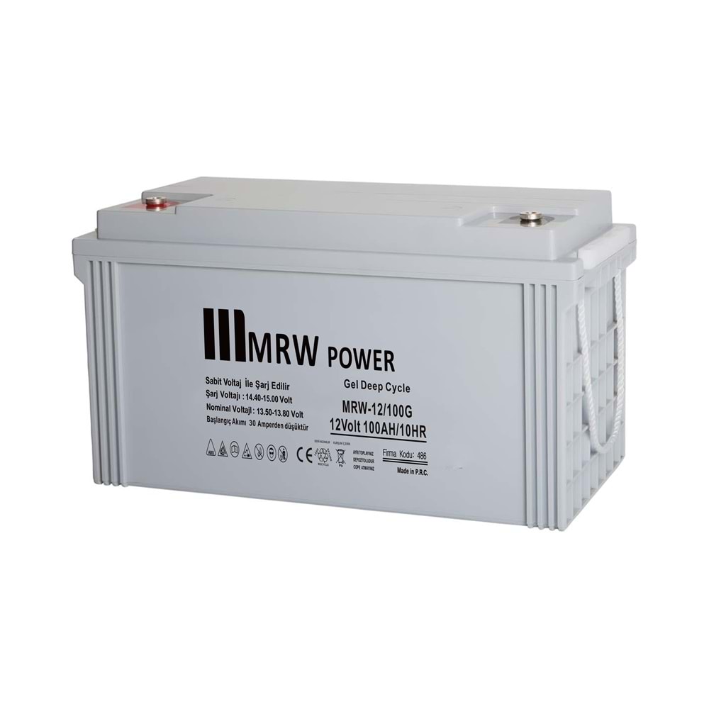Mrw Power MRW-12/100G 12 Volt 100 Amper Jel Akü