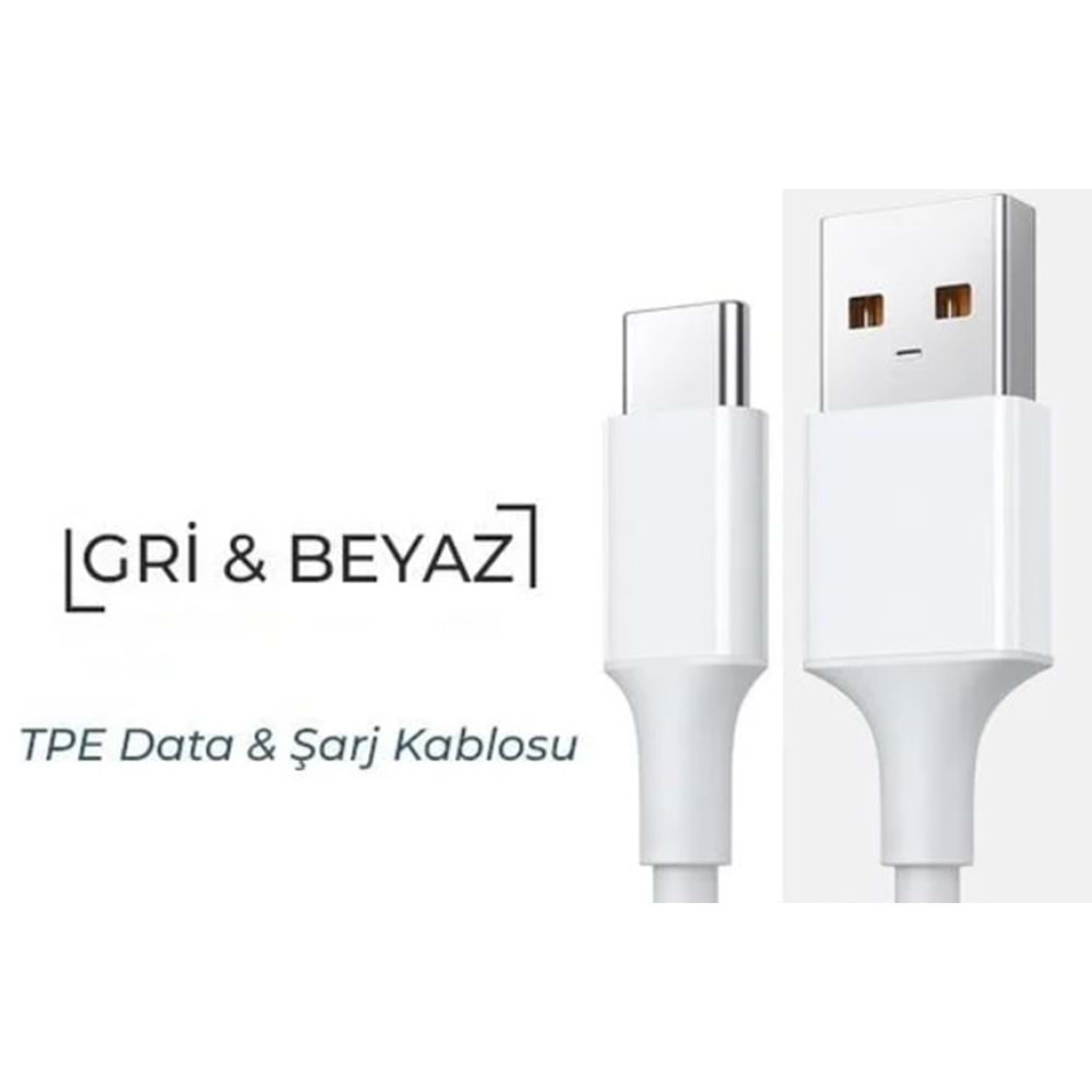 Hepu HP-435 2 Metre USB to Type-C Kablo