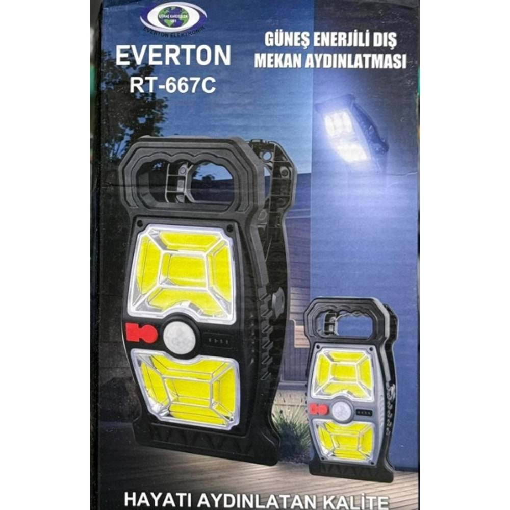 Everton RT-667C Güneş Enerjili Dış Mekan Aydınlatması
