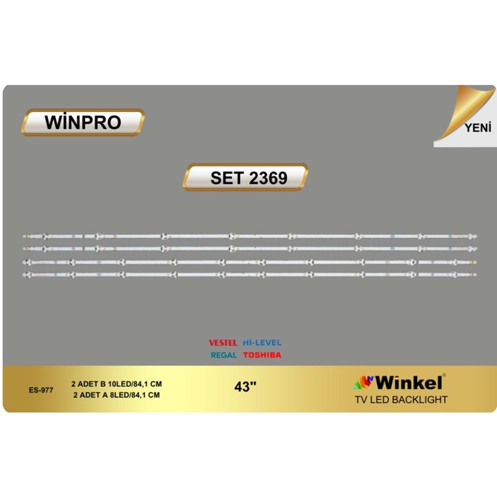 WinPro SET-2369 Vestel 43