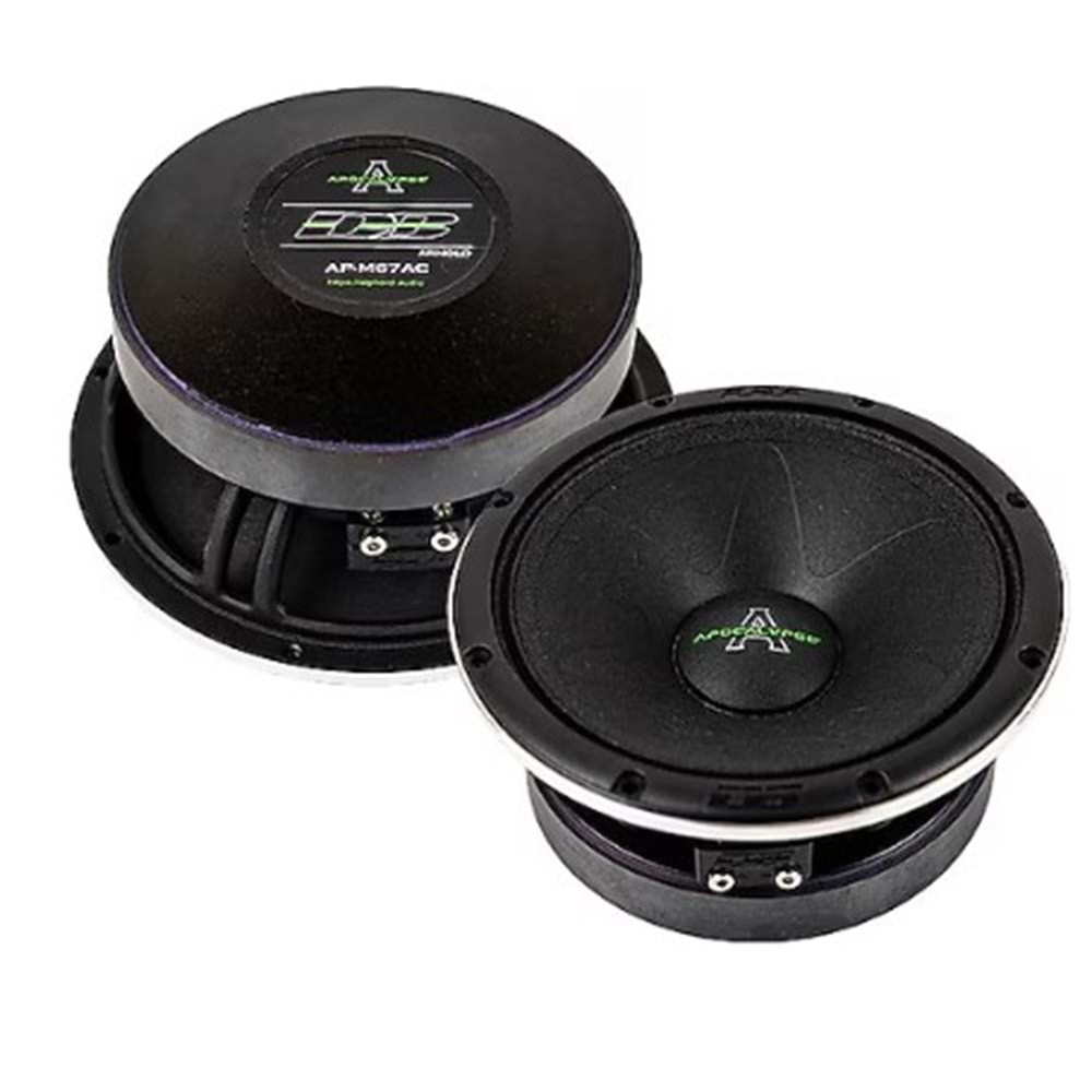 Apocalypse AP-M67AC Pro 300 Watt RMS Power 16 cm Midrange 2 Li Paket Halinde