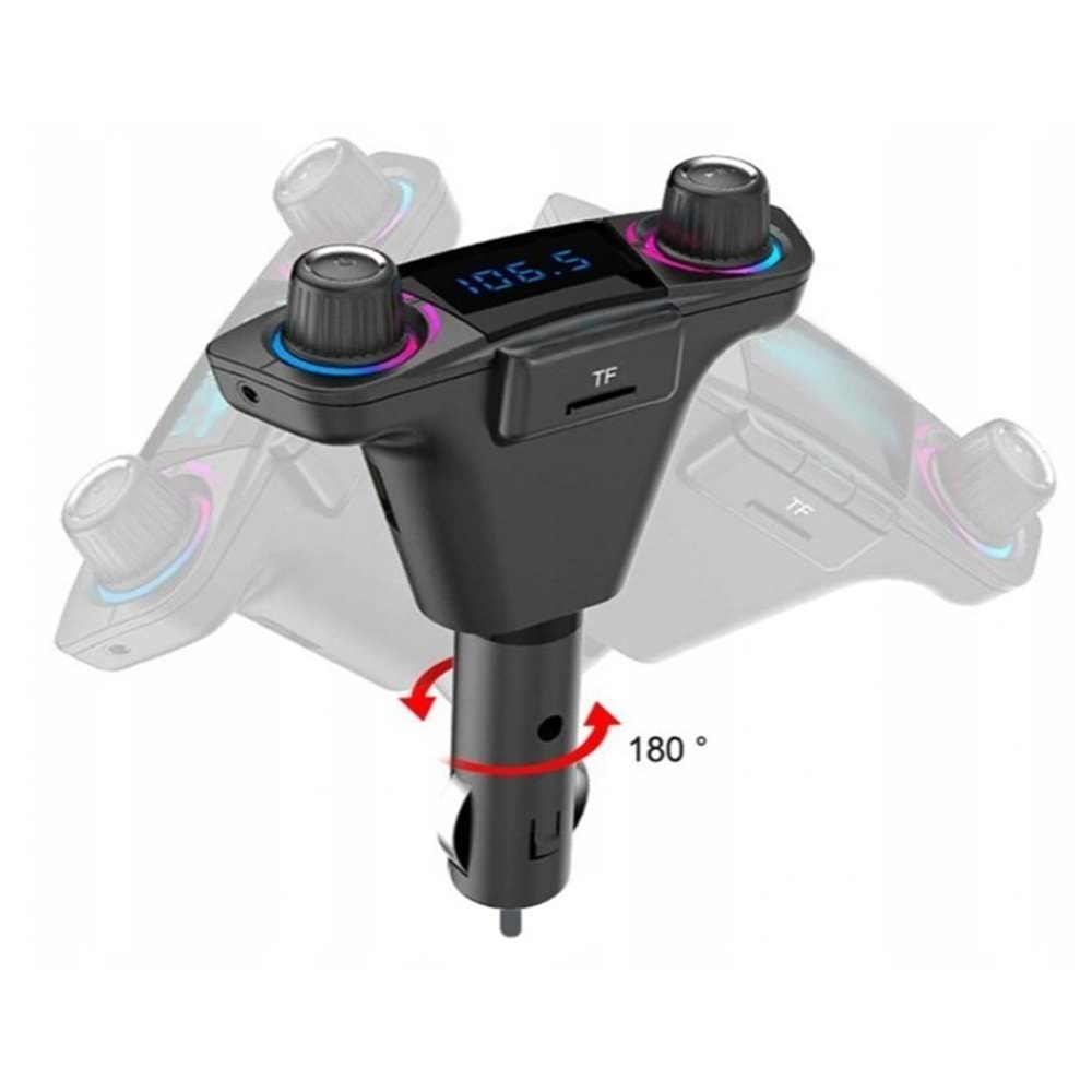 Hello HL-22010 Bluetooth - SD Hafıza Kartı - Flash Bellek FM Transmitter