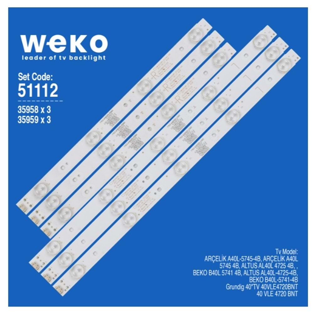 Weko Wkset-6112 Arçelik 40