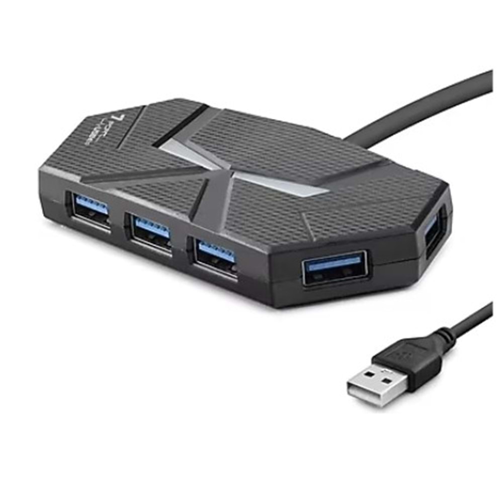 Hadron HDX7038 Usb 3.0 Hub 7*Usb 3.0 1.2M Siyah