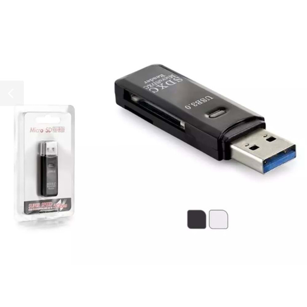 Hadron HDX7030 Usb3.0 Micro Sd Siyah Kart Okuyucu