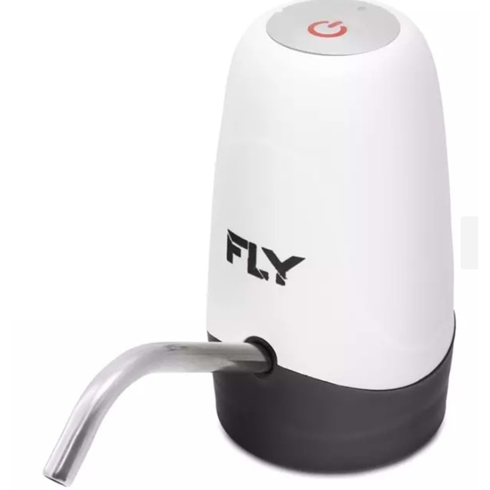 Fly FLYSP Şarjlı Su Pompası Usb Şarj Edilebilir Pilli Şarj Lambalı Beyaz
