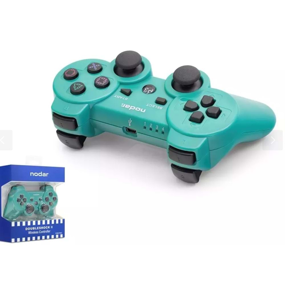 Nodar ND600F Wireless Ps3 Gamepad Turkuaz