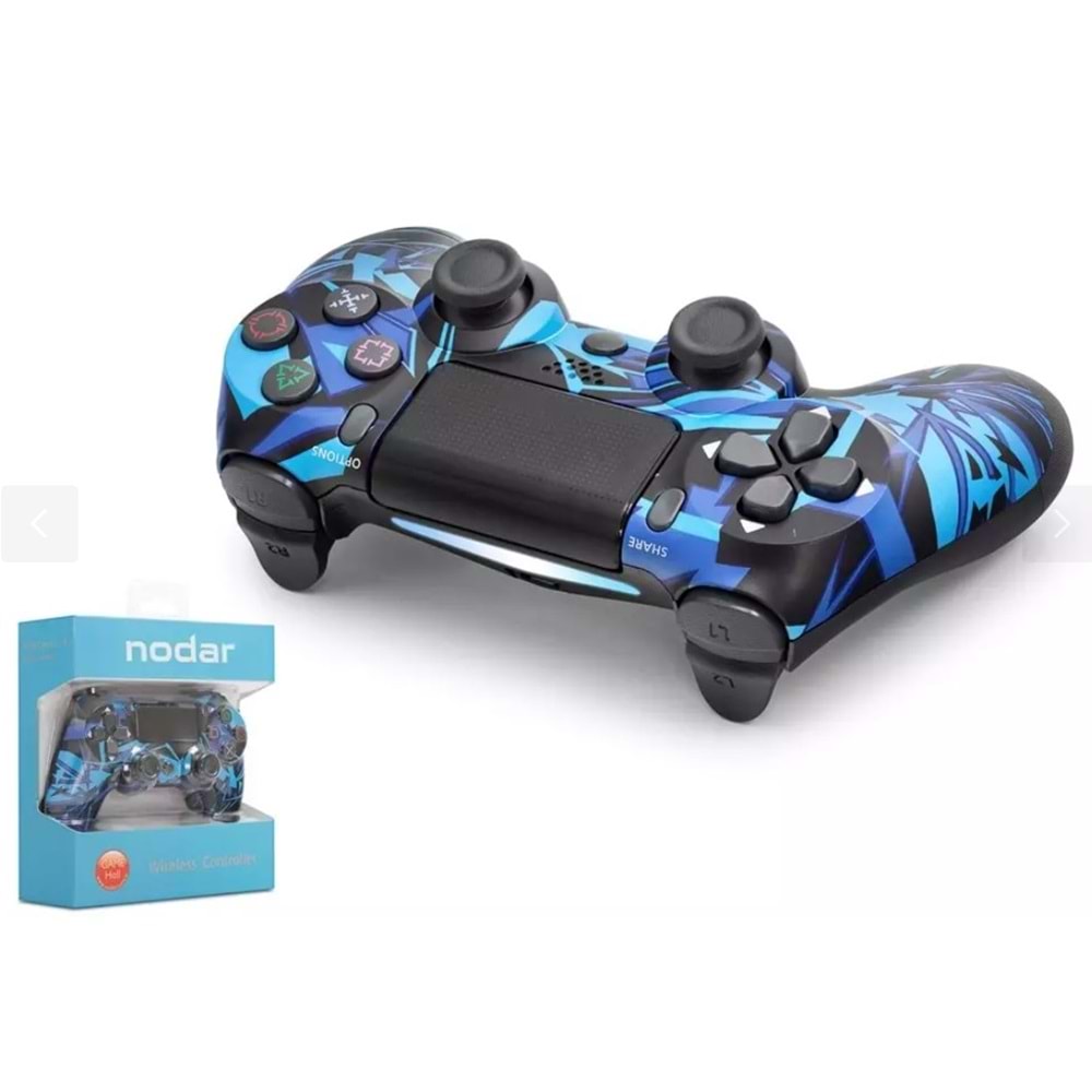 Nodar ND400AB PS4 Gamepad Mavi Siyah