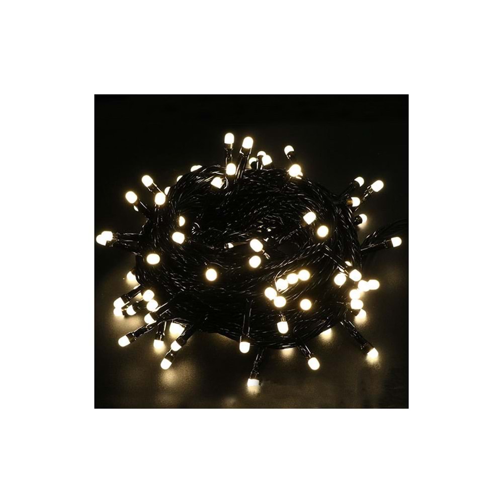 Magicline Günışığı Animasyonlu 5 Metre Peri Led Işık (Siyah Kablo)