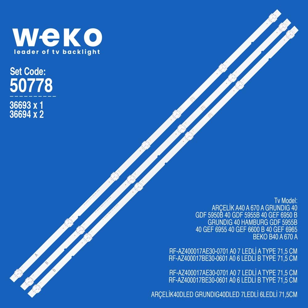 Weko Wkset-5778 Arçelik 40