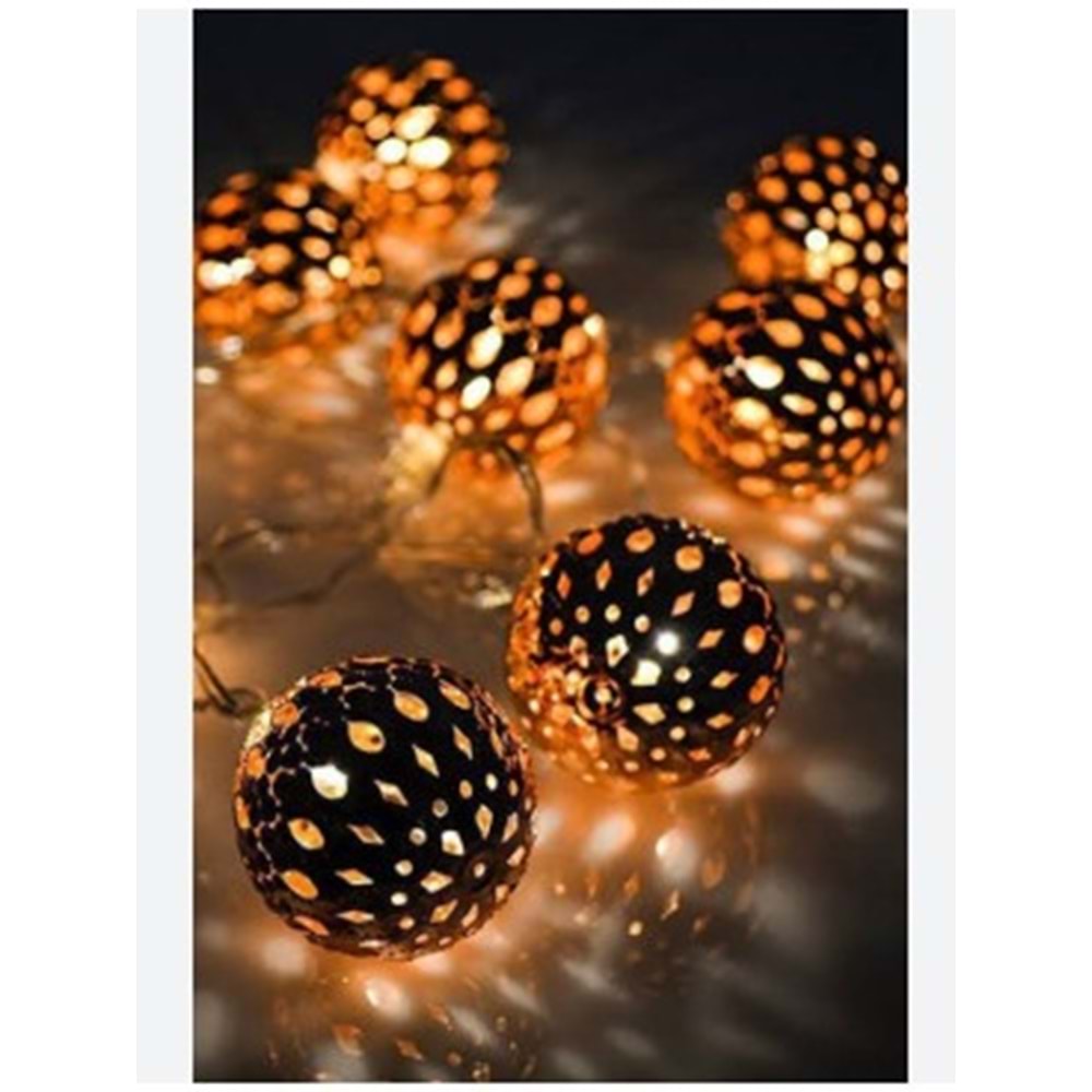 Magicline RGB Gold Disco Top Animasyonlu 4 Metre Yılbaşı Led Işık