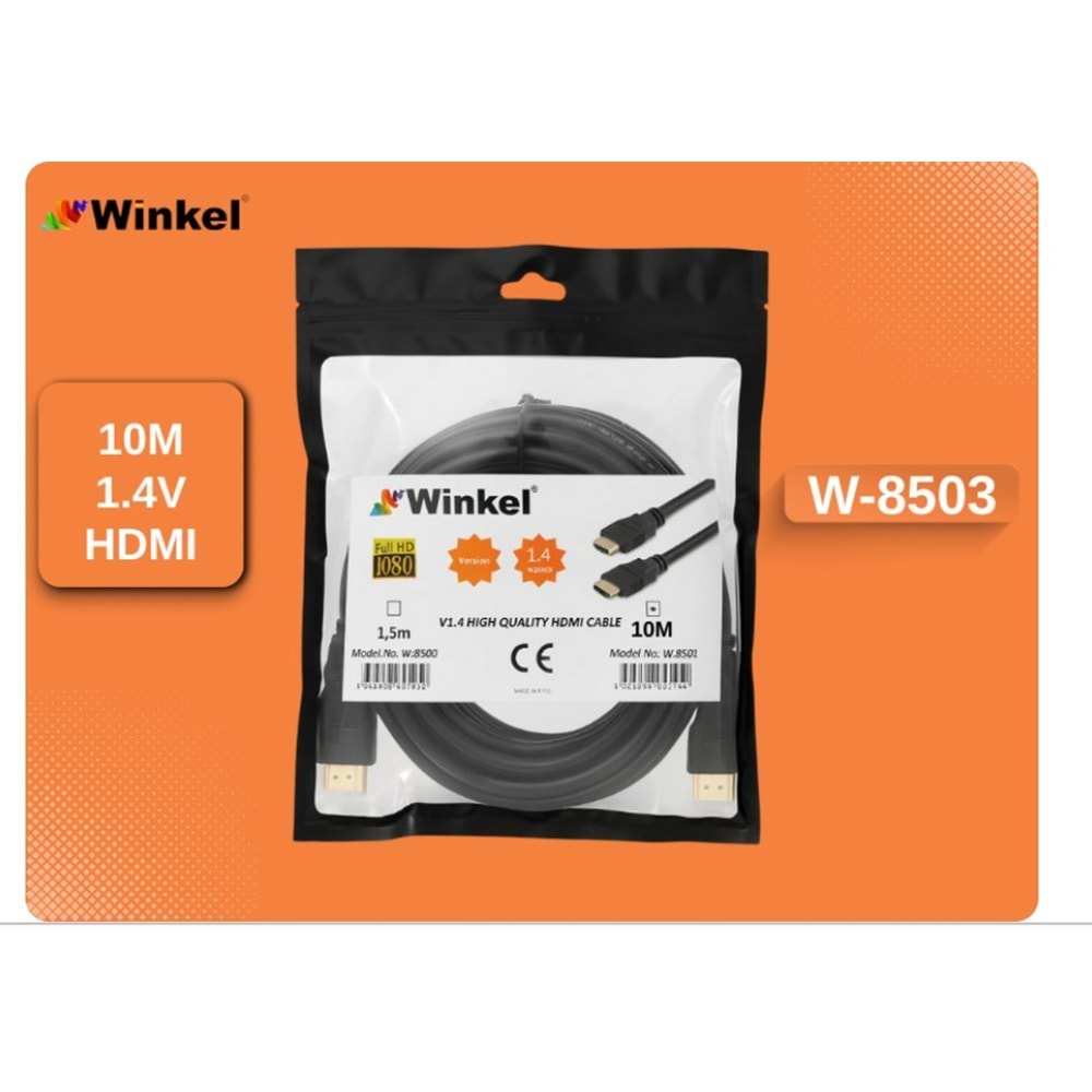 Winkel W-8503 1.4V 1080P 10 Metre Hdmı Kablo