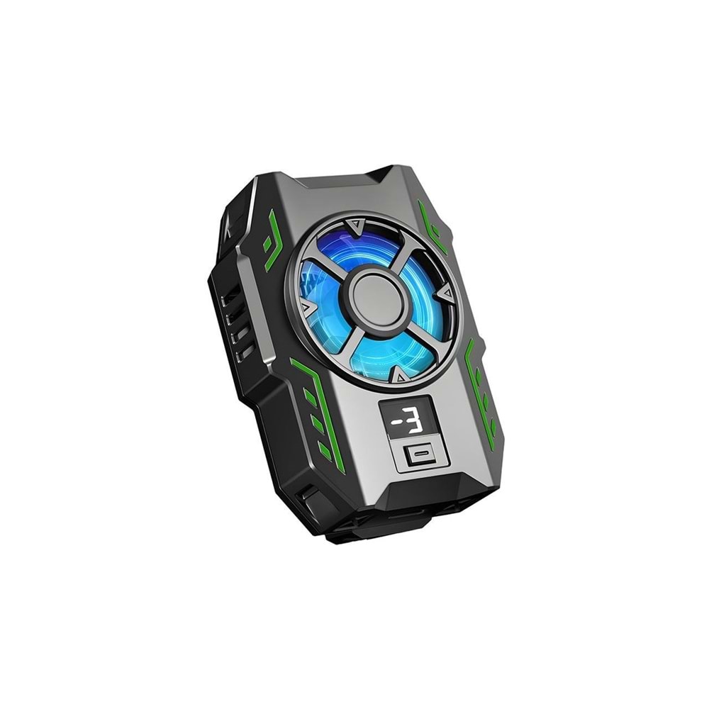 Venandin SRMC2 Radyatörlü Dijital Göstergeli LED Aydınlatmalı Telefon Soğutucu Fan