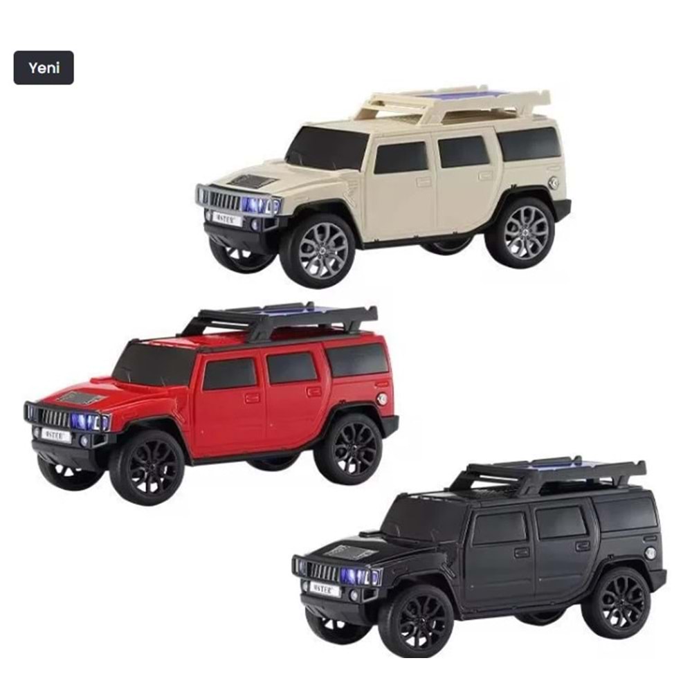 Everton RT-1971 Jeep Hoparlör Bluetooth/USB/Sd kart/Aux/Radyo Mp3 Player Müzik Kutusu