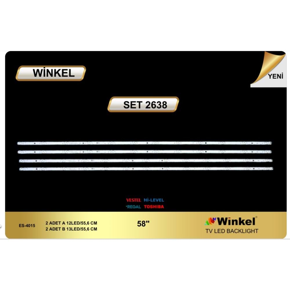 Winkel SET-2638 Vestel 58