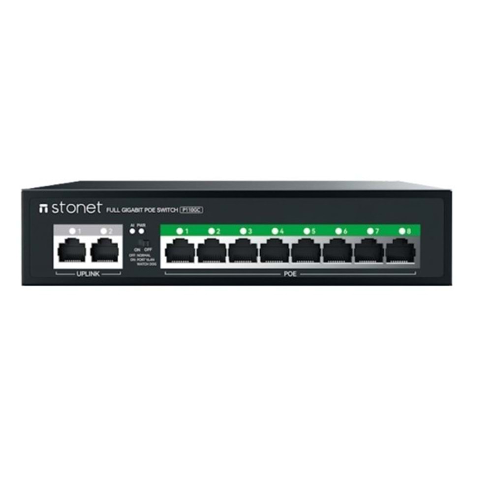 Stonet P110GC 8GE+2GE 8 Port GB Poe Switch