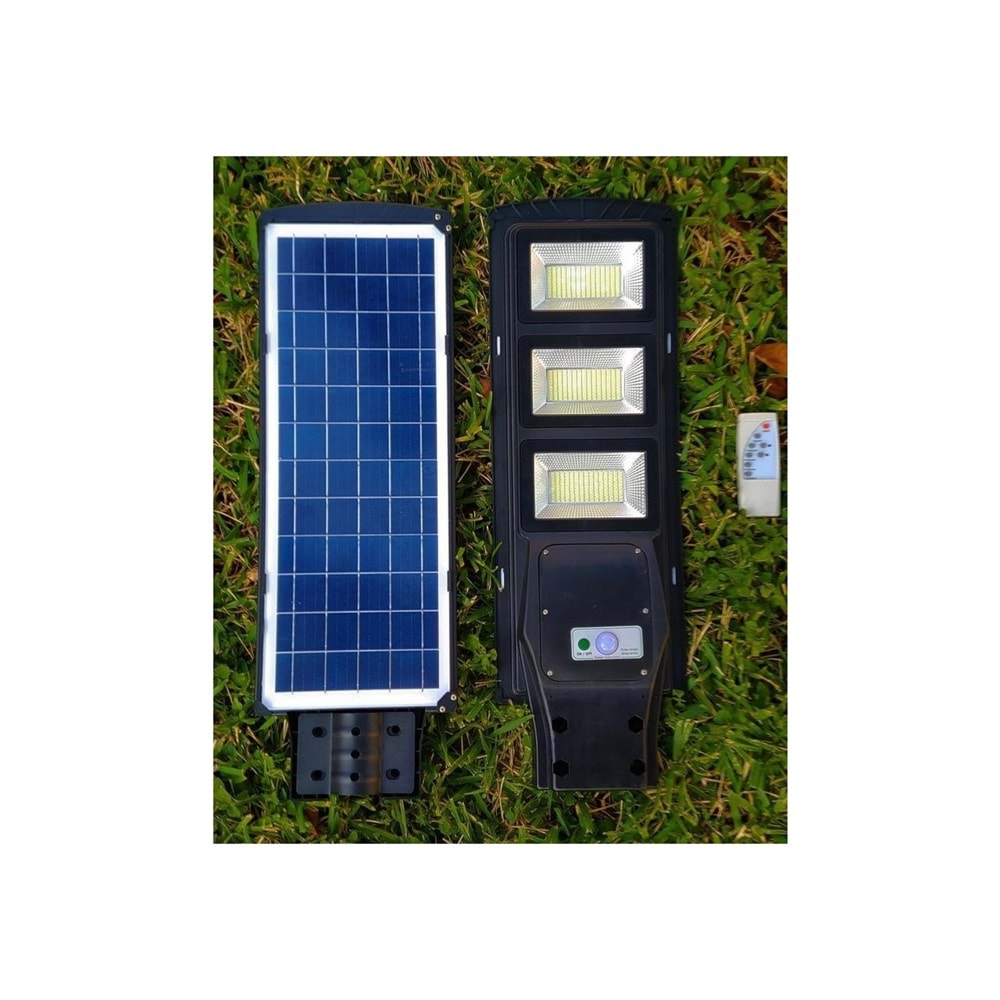 Magicline 200 Watt Güneş Enerjili Solar Sokak Armatürü - Çok Yüksek Işıklı Solar Sokak Lambası