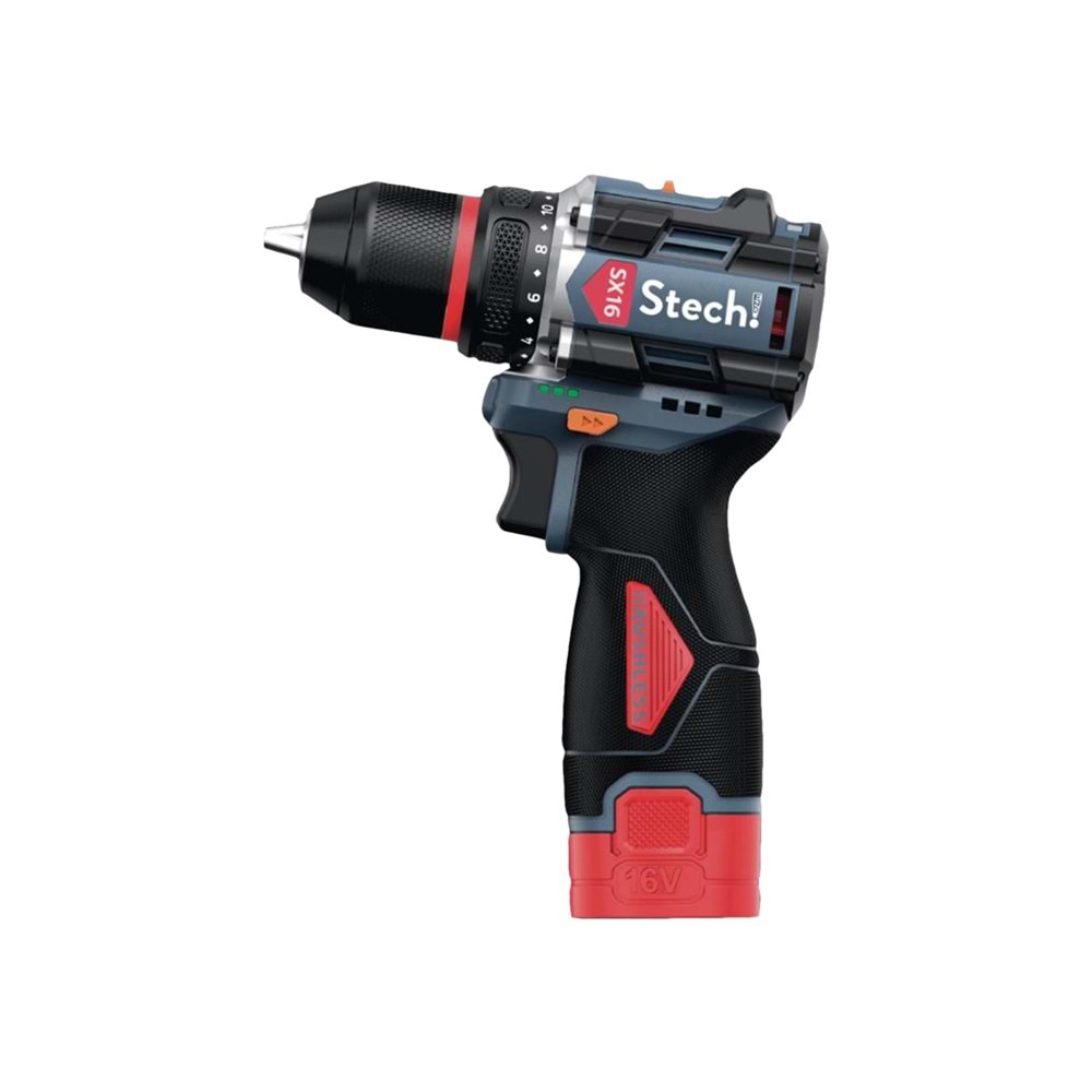 Stechend SX16 2x2 Ah 16V Çift Akülü Matkap