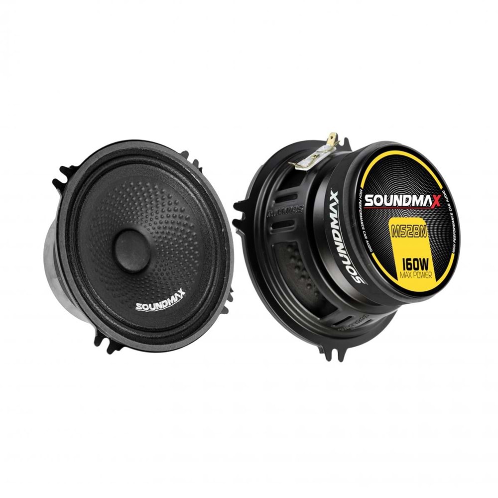 Soundmax SX-M52BN 160 Watt Max Power 13cm Midrange 2 Li Paket Halinde